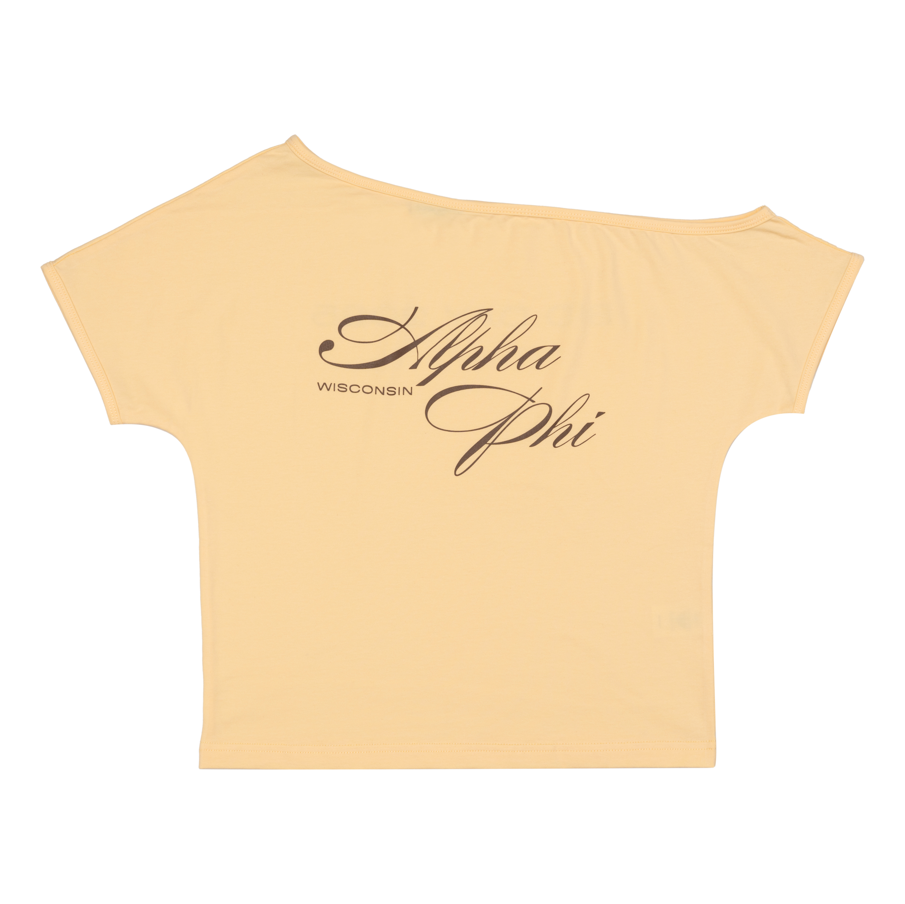 Off-Shoulder Cap Sleeve Tee product shot 7