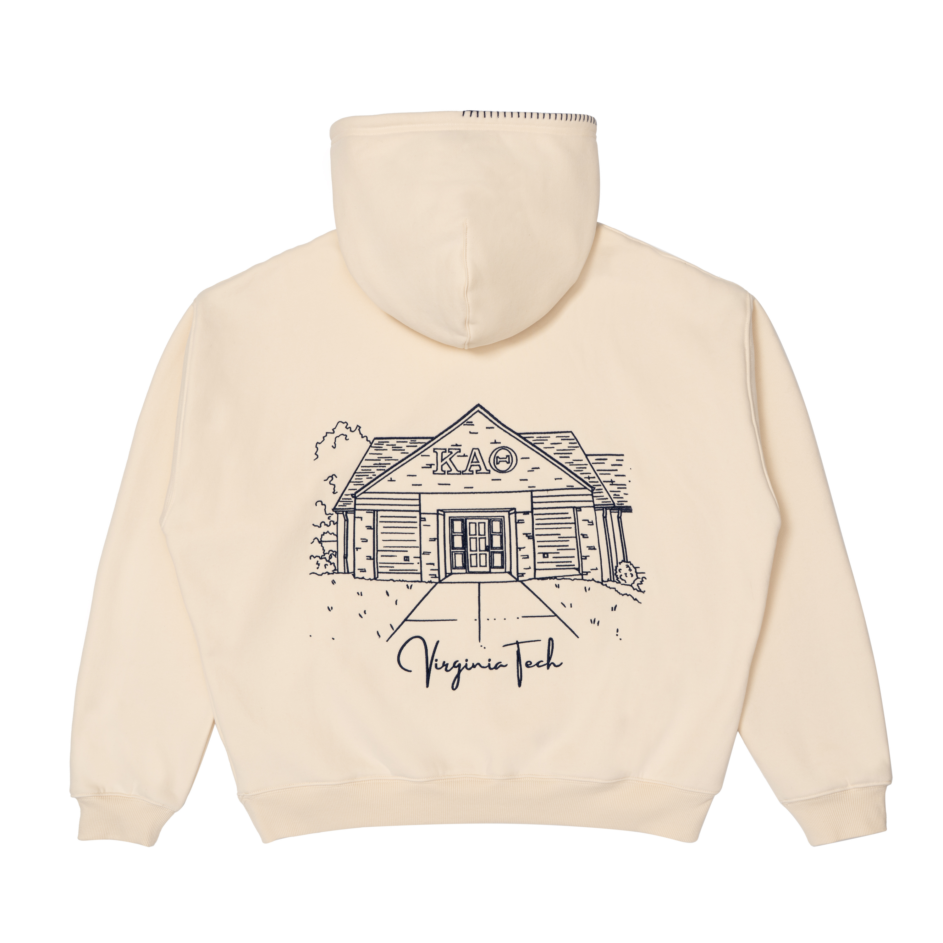 Standard Hooded Sweatshirt product shot 5
