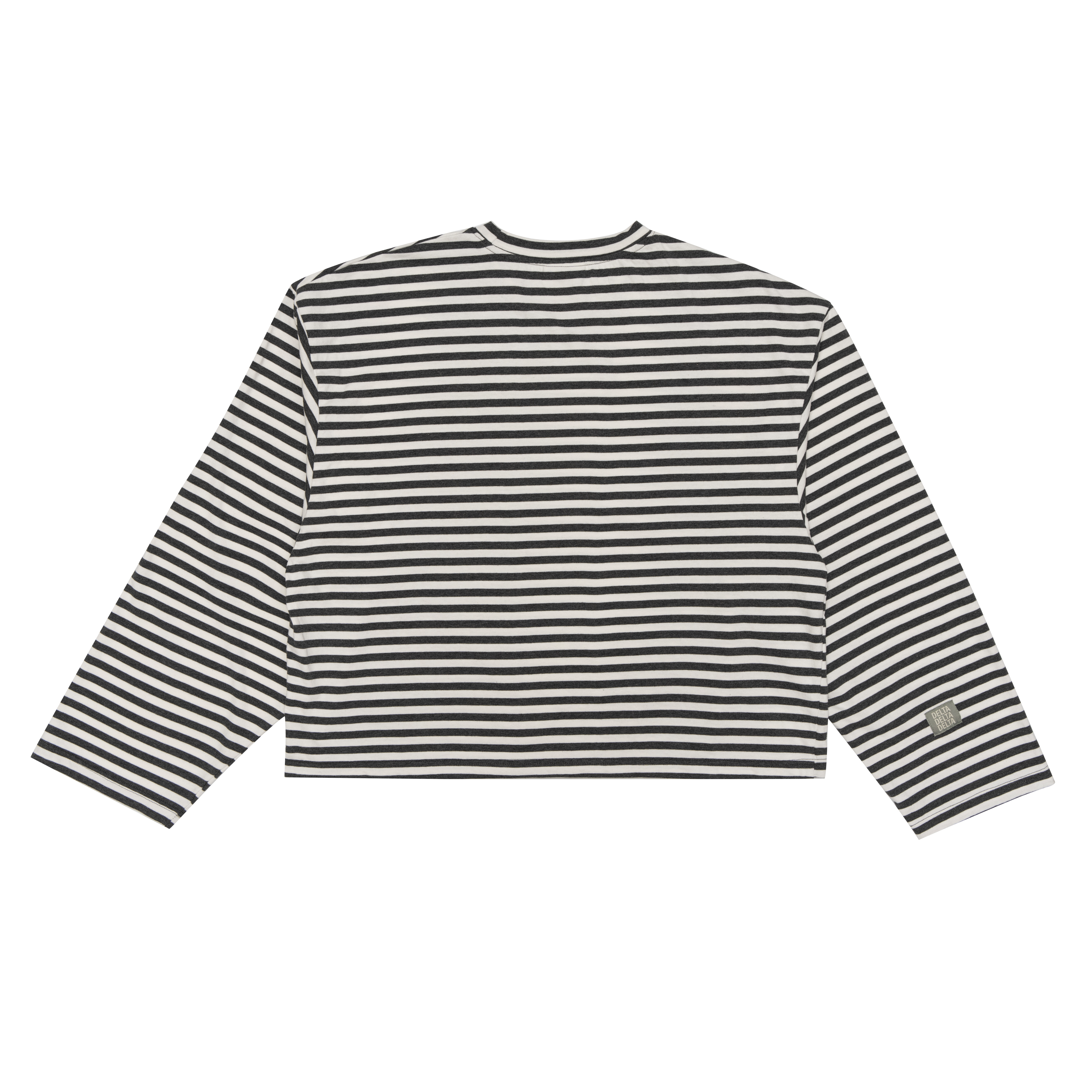 Wide Arm Cropped Long Sleeve Shirt product shot 2