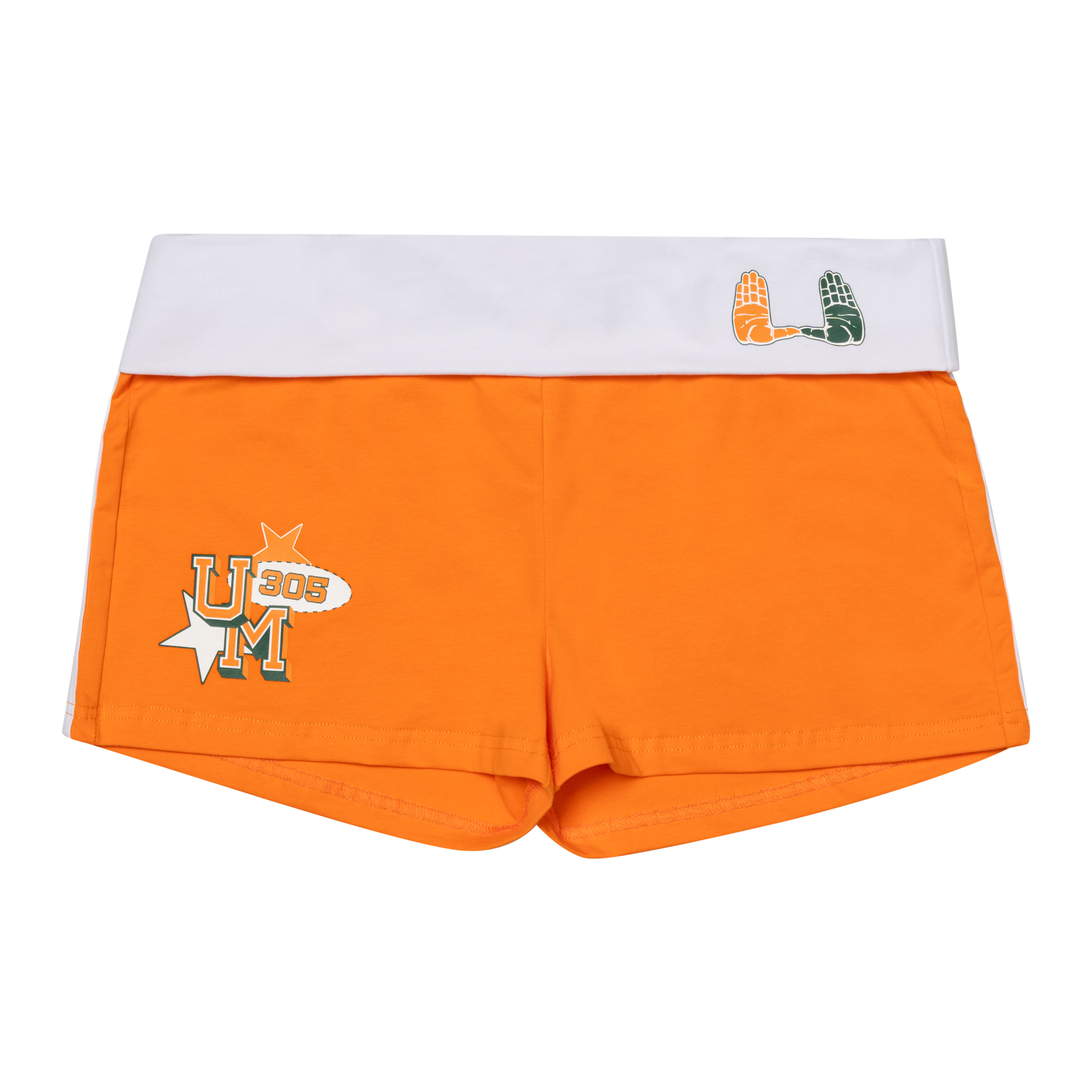 Jersey Foldover Shorts product shot 3