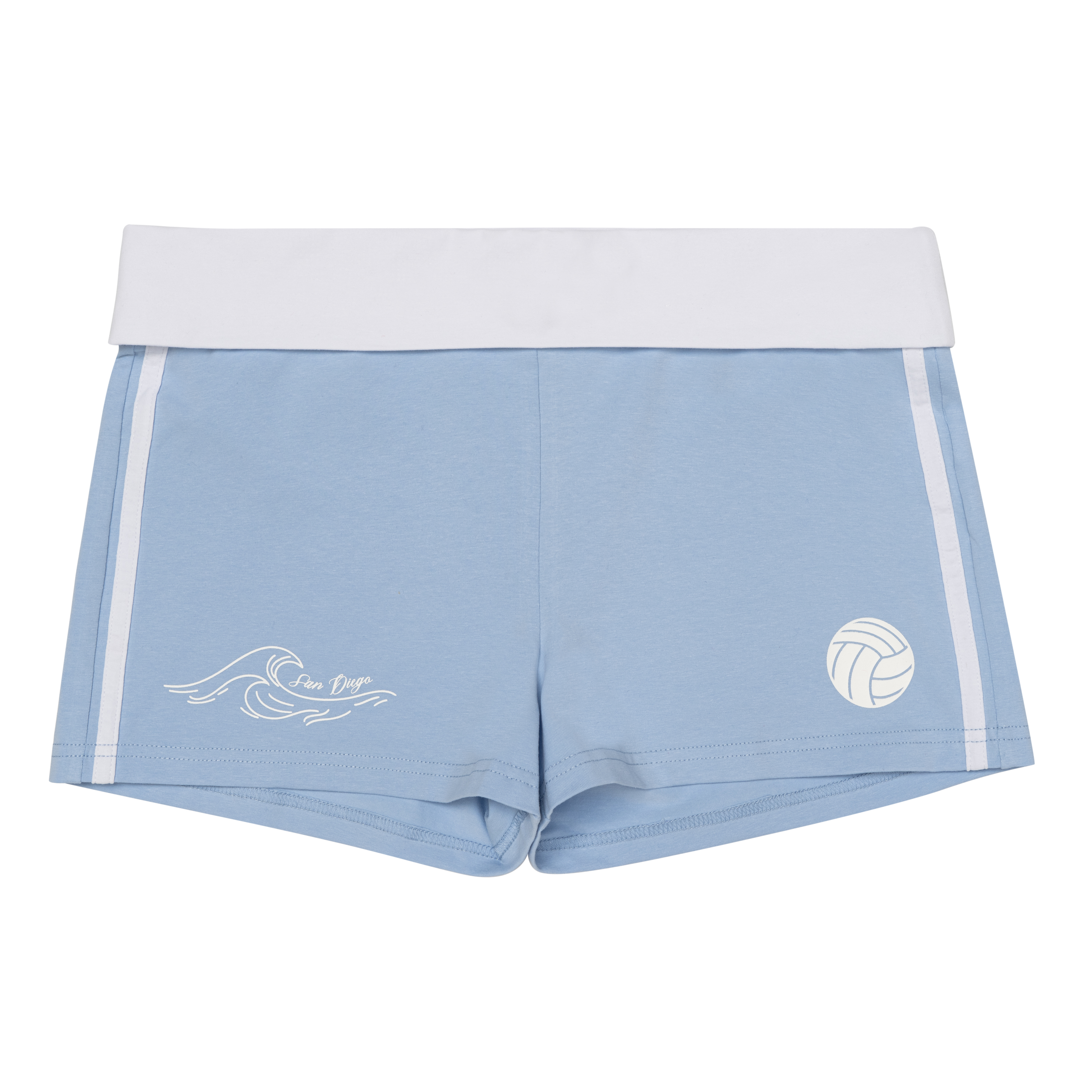 Jersey Foldover Shorts product shot 7