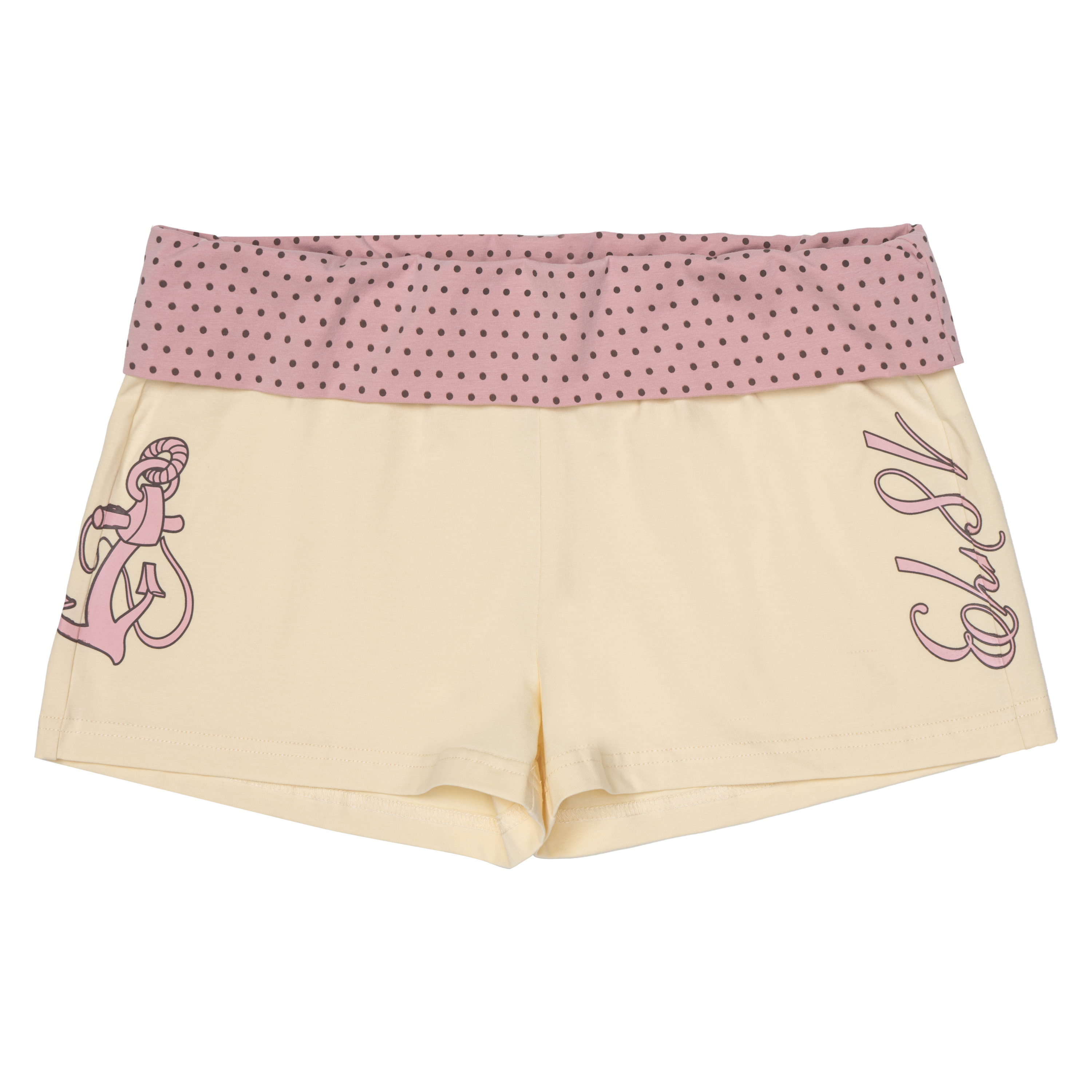 Jersey Foldover Shorts product shot 16