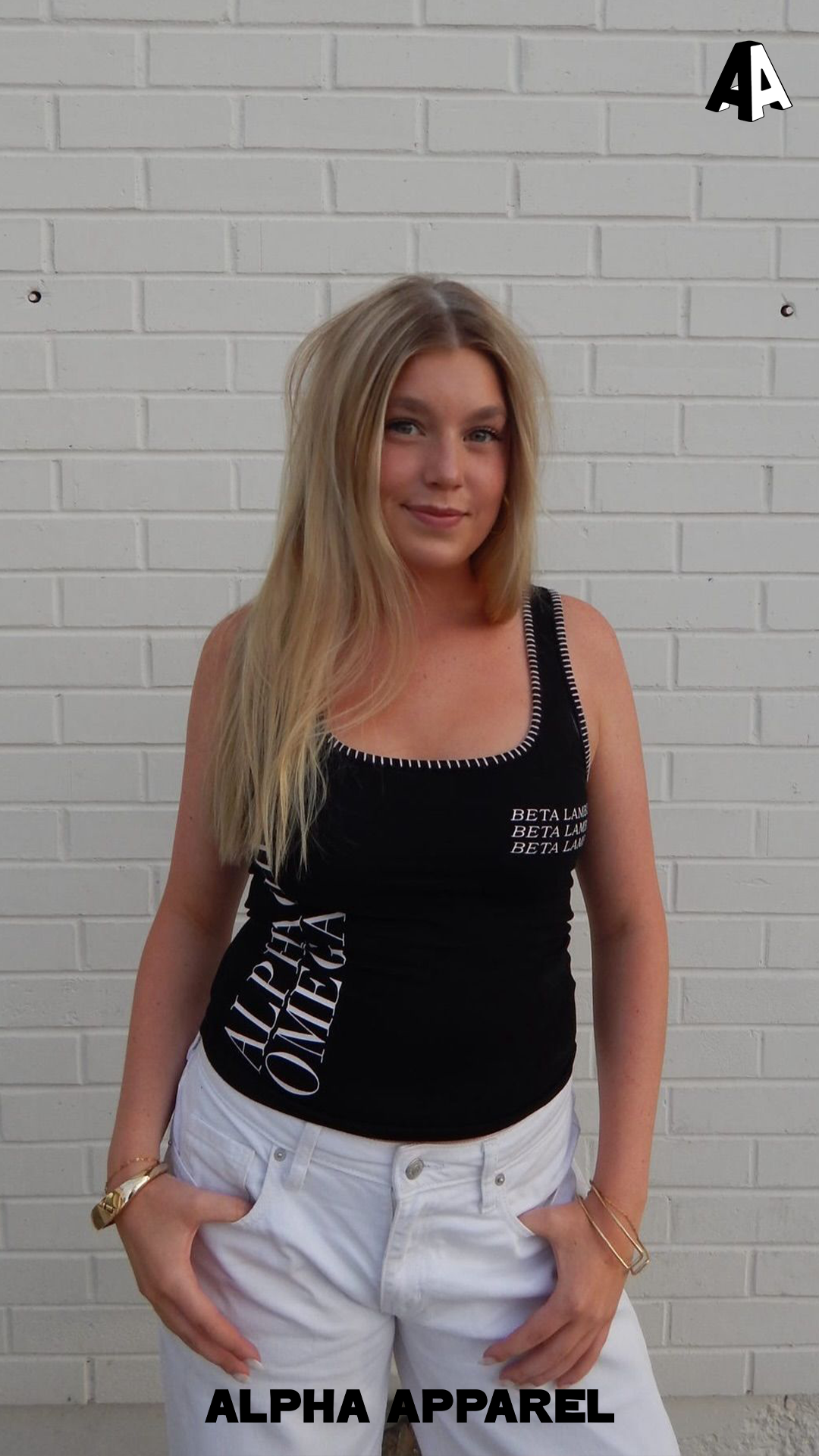 Square Neck Tank Top worn 15