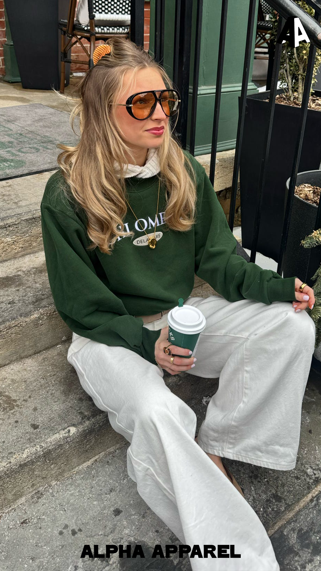Mockneck Sweatshirt worn 70