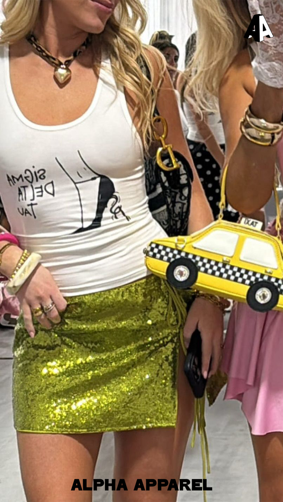 Standard Cropped Tank Top worn 1