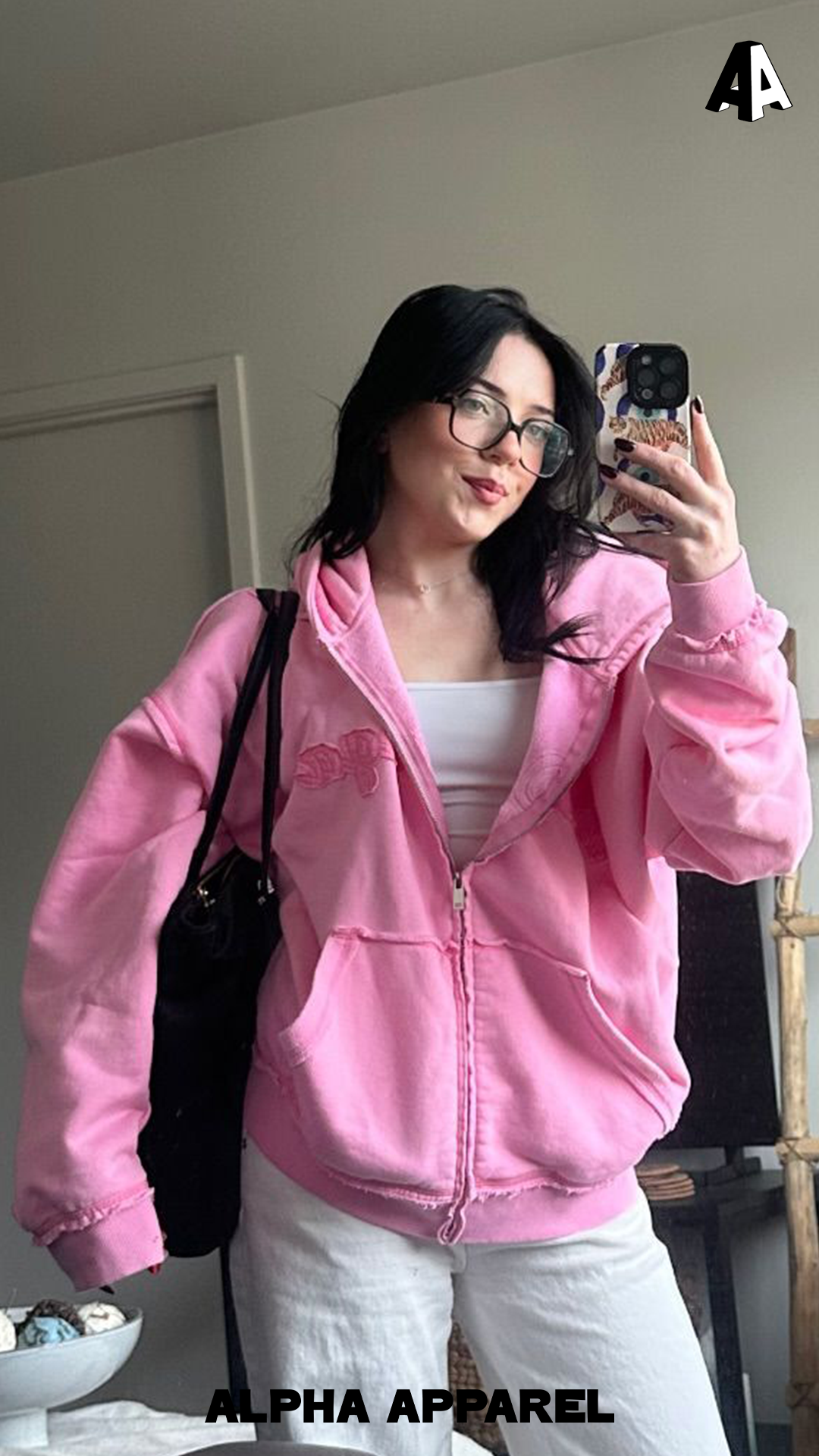 Zip-Up Sweatshirt worn 14
