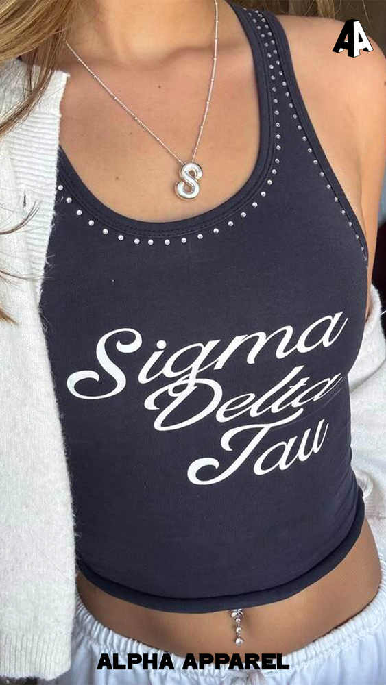 Standard Cropped Tank Top worn 6
