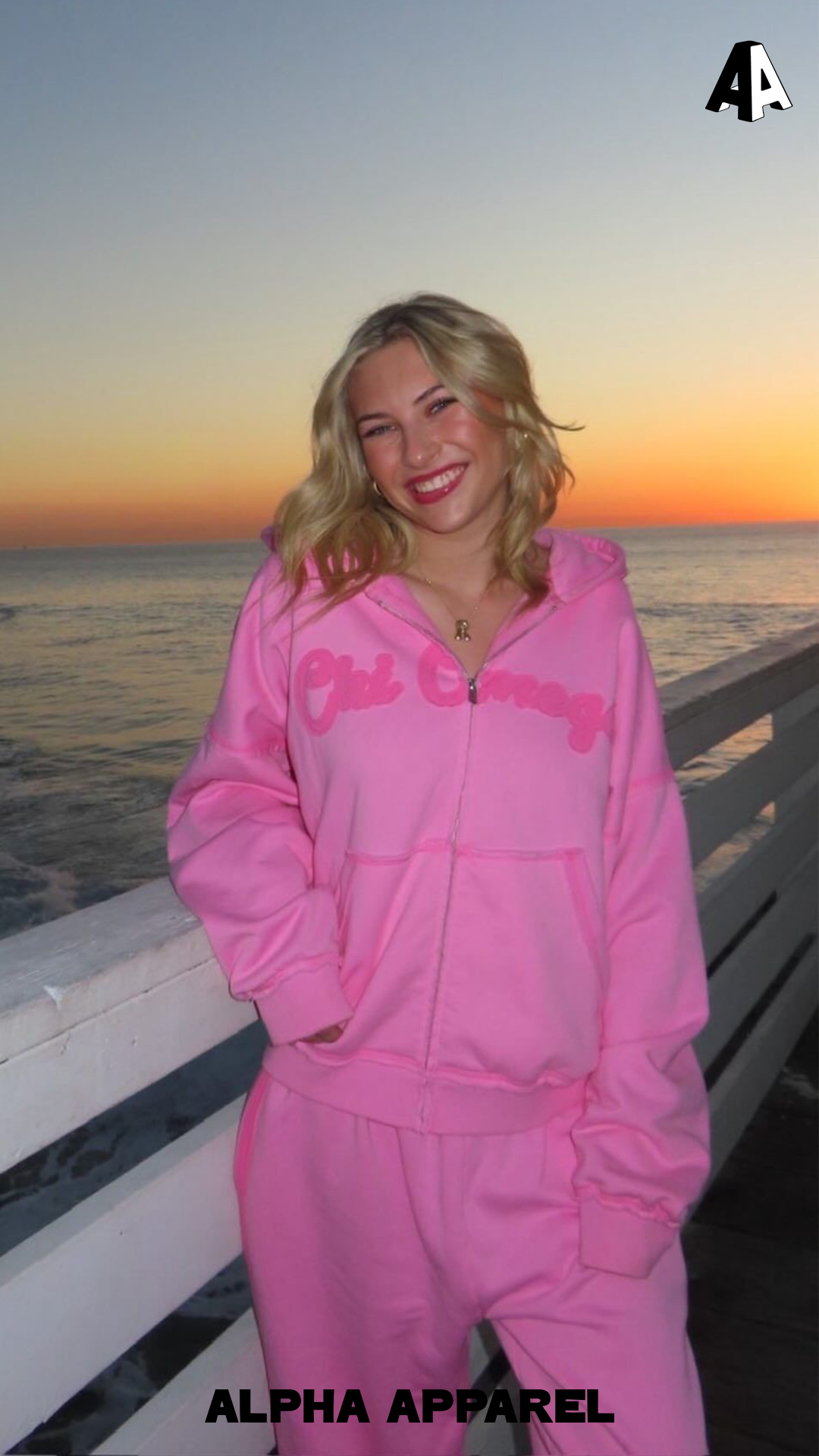 Zip-Up Sweatshirt worn 2
