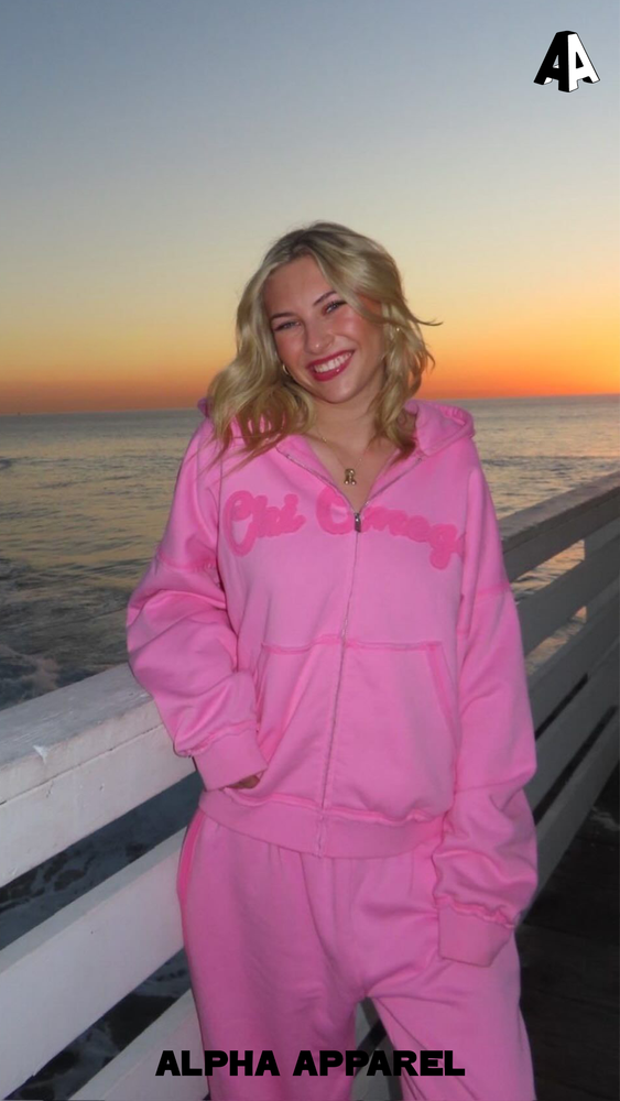 Zip-Up Sweatshirt worn 2