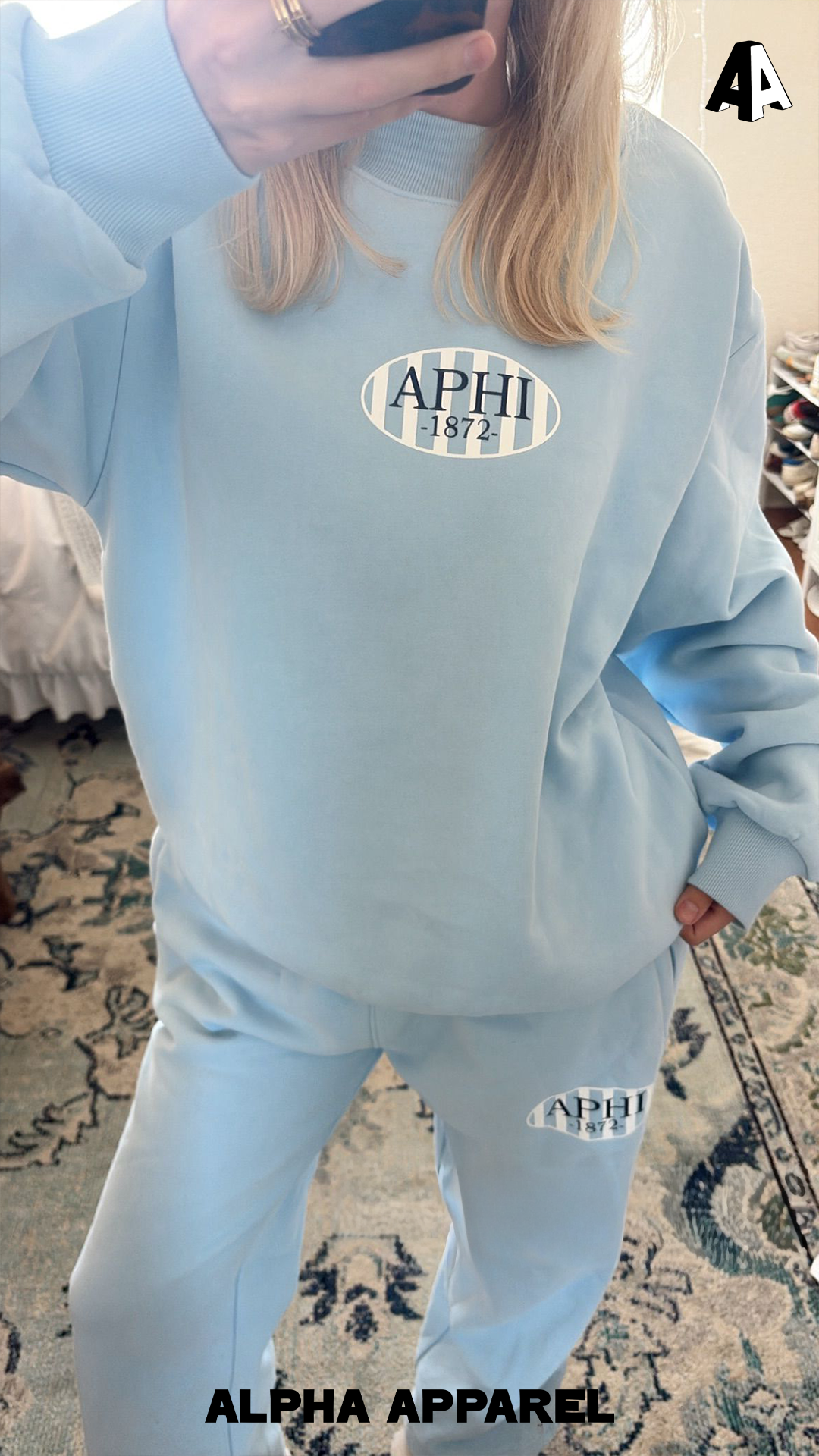 Mockneck Sweatshirt worn 75