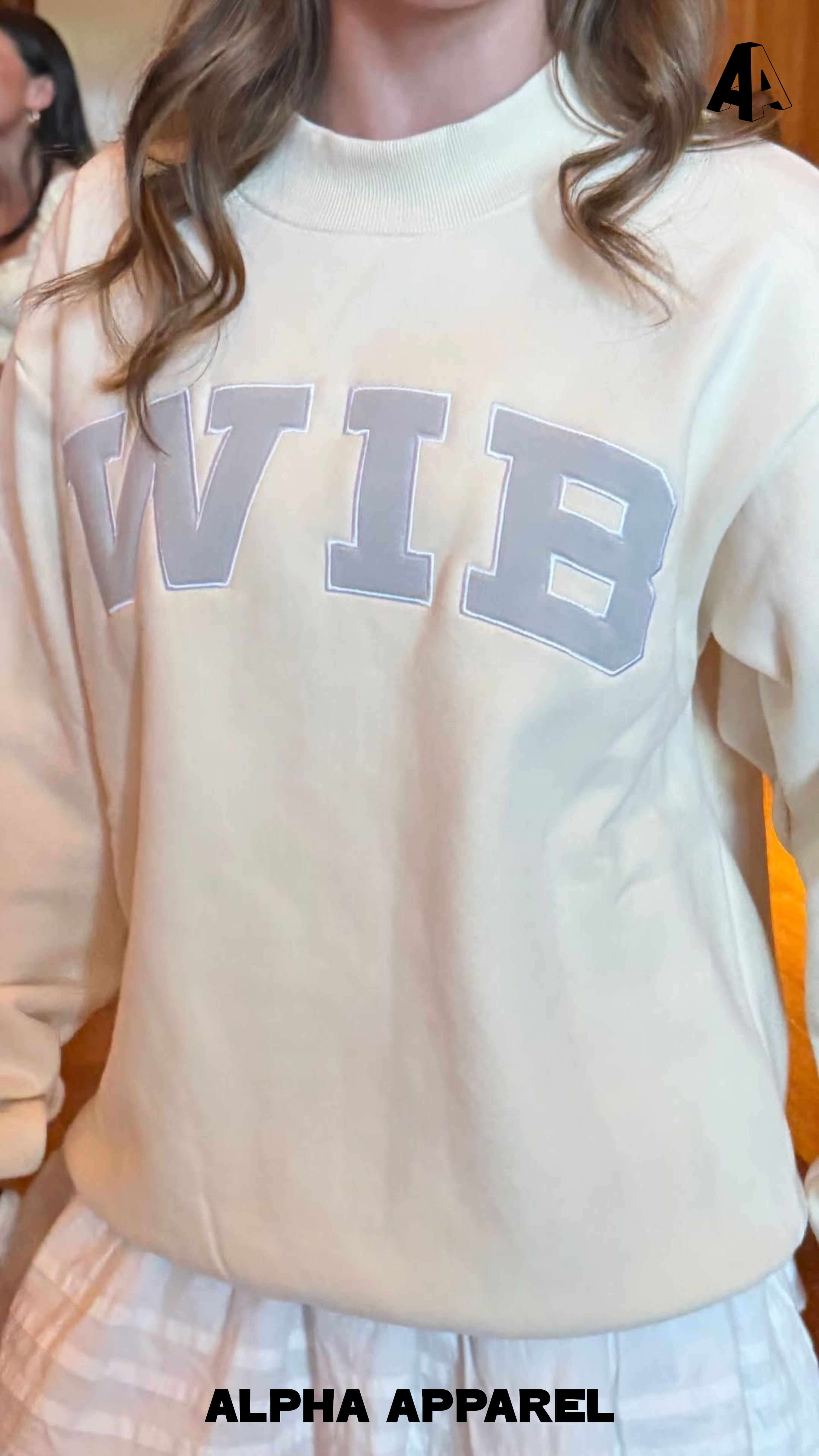 Mockneck Sweatshirt worn 73