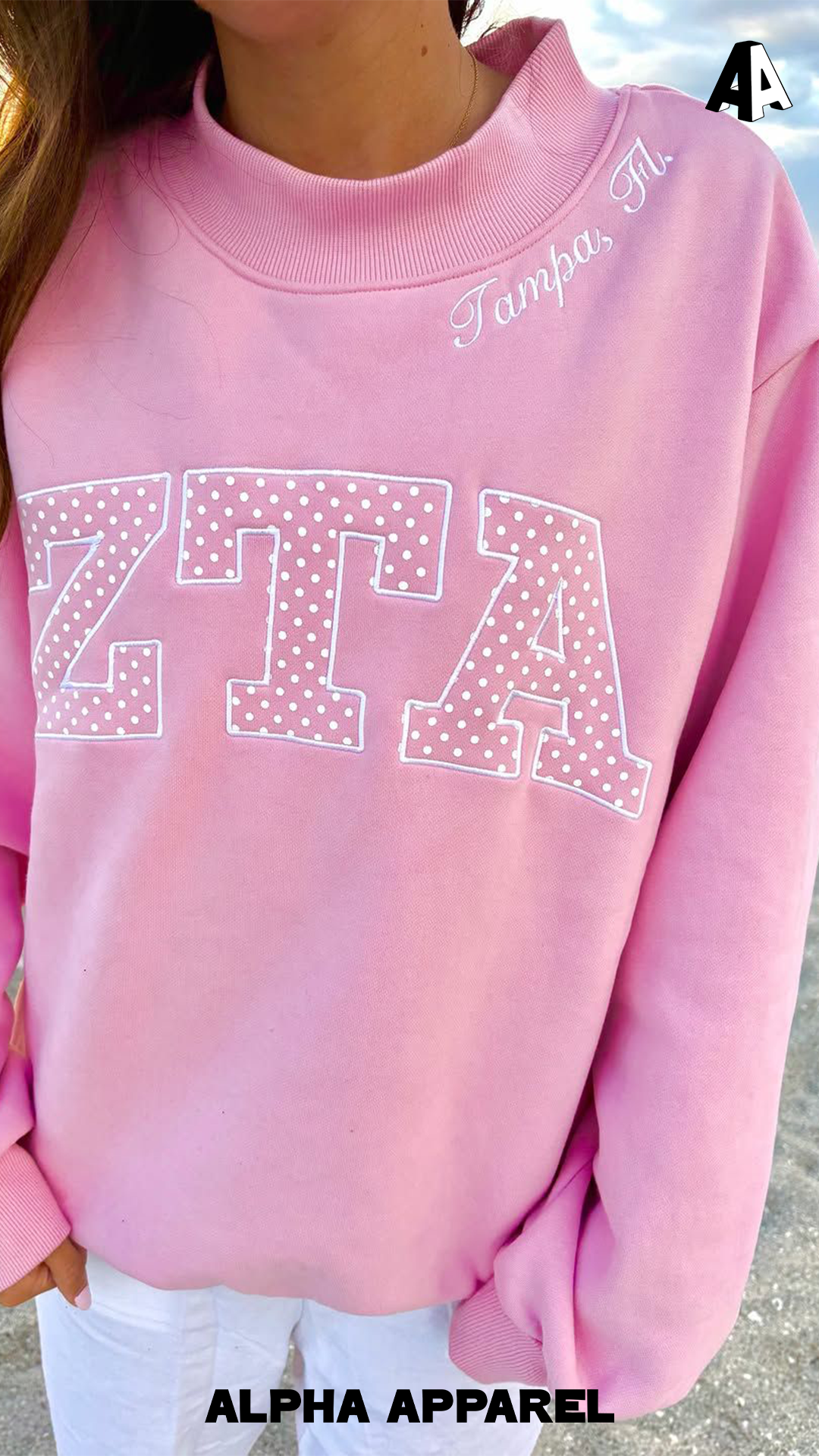 Mockneck Sweatshirt worn 59