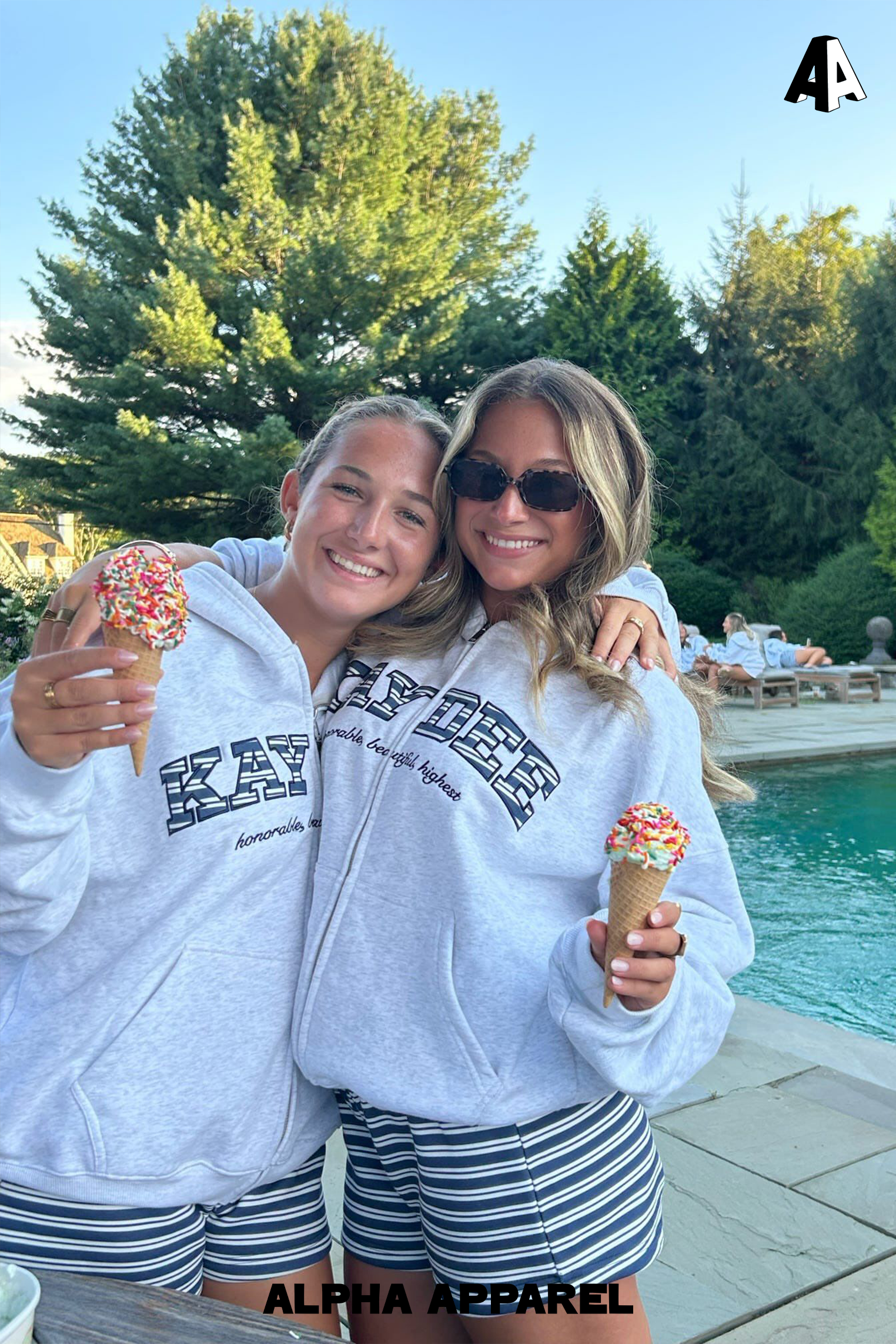 Zip-Up Sweatshirt worn 45