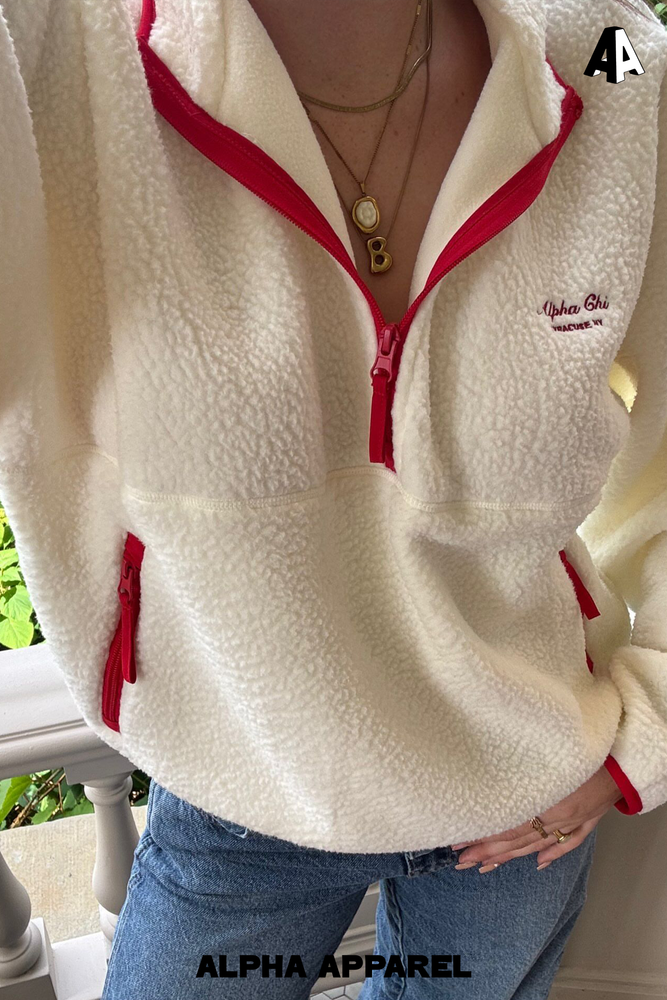 Quarter Zip Fleece Pullover — image 7