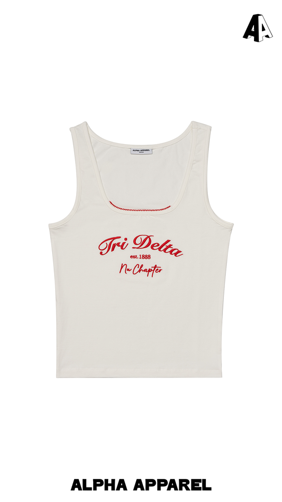 Square Neck Tank Top product shot 23