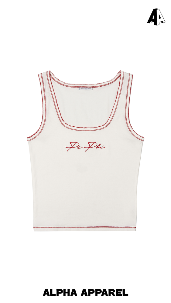 Square Neck Tank Top product shot 4