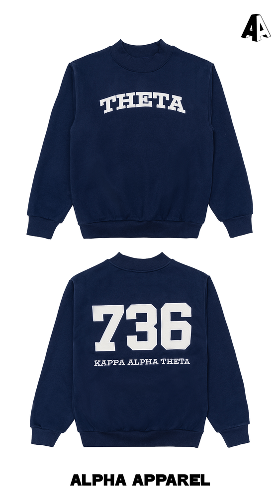 Mockneck Sweatshirt product shot 5