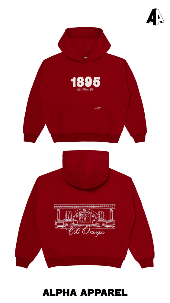 Standard Hooded Sweatshirt product shot 116