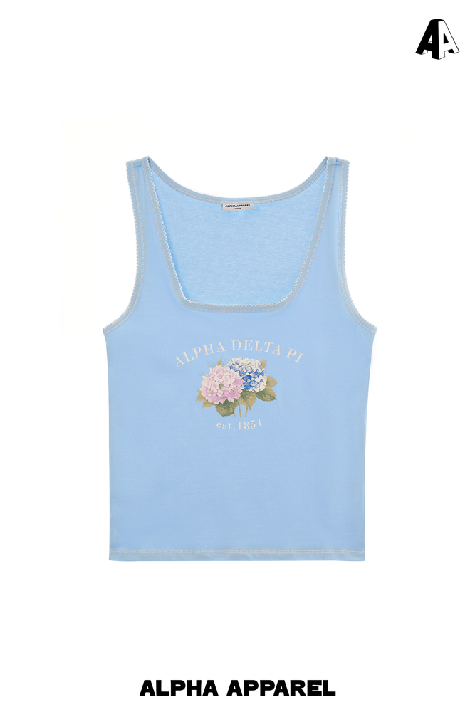 Square Neck Tank Top product shot 28