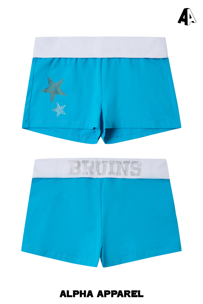 Jersey Foldover Shorts product shot 22