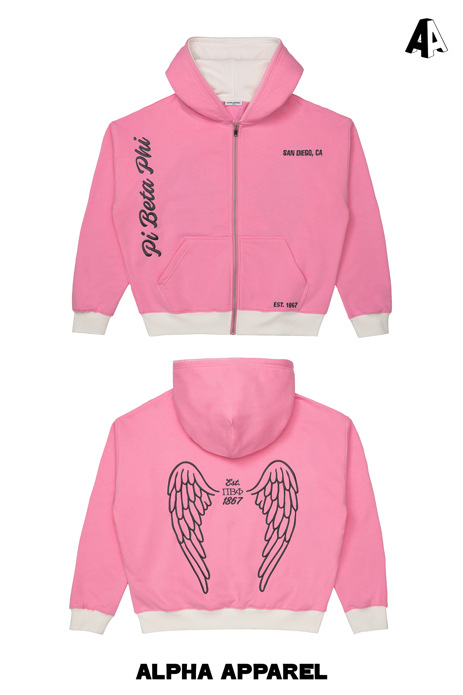 Zip-Up Sweatshirt product shot 24