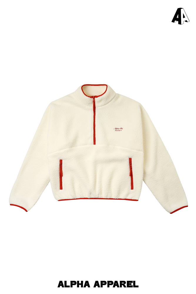Quarter Zip Fleece Pullover — image 2