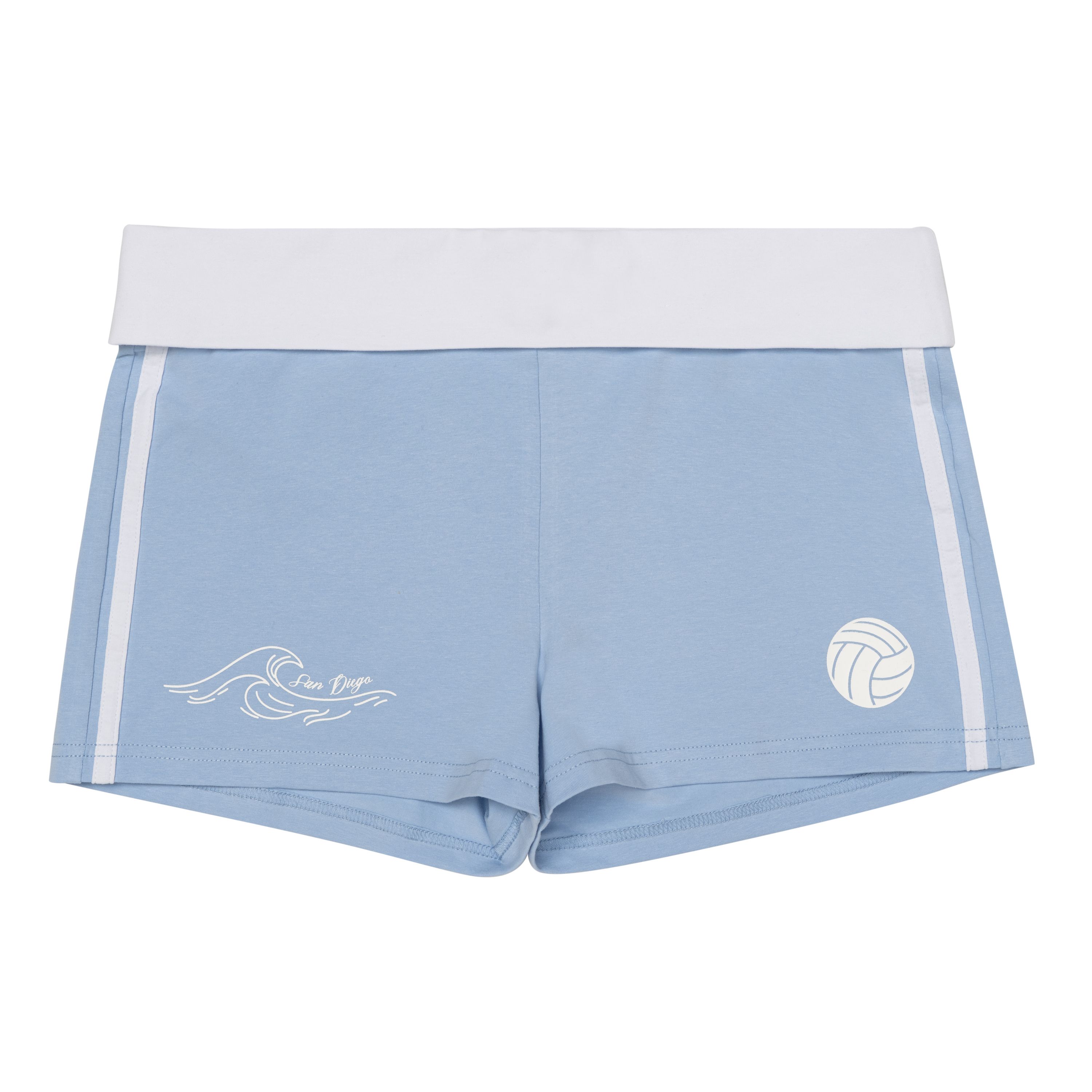 Jersey Foldover Shorts product shot 7