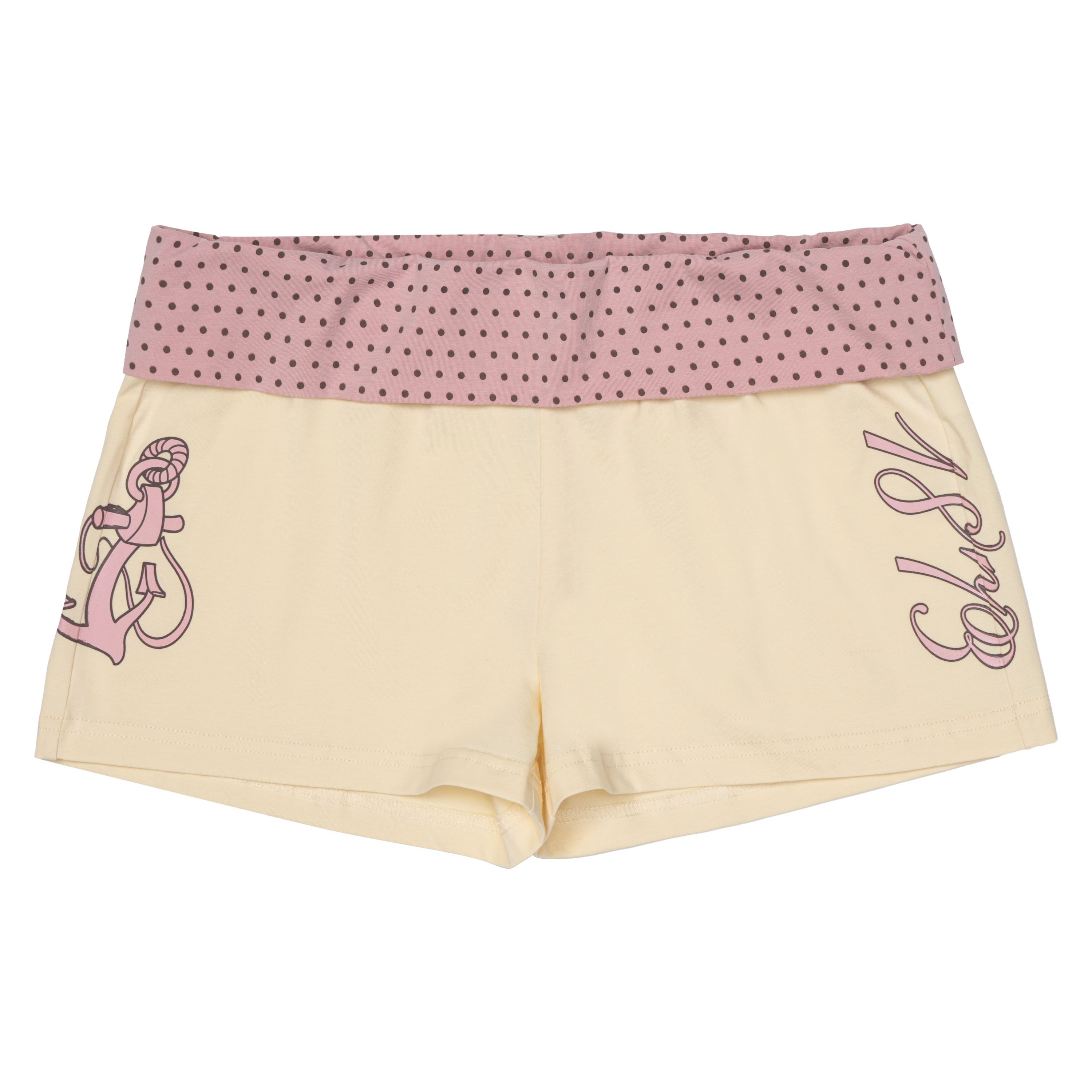 Jersey Foldover Shorts product shot 16