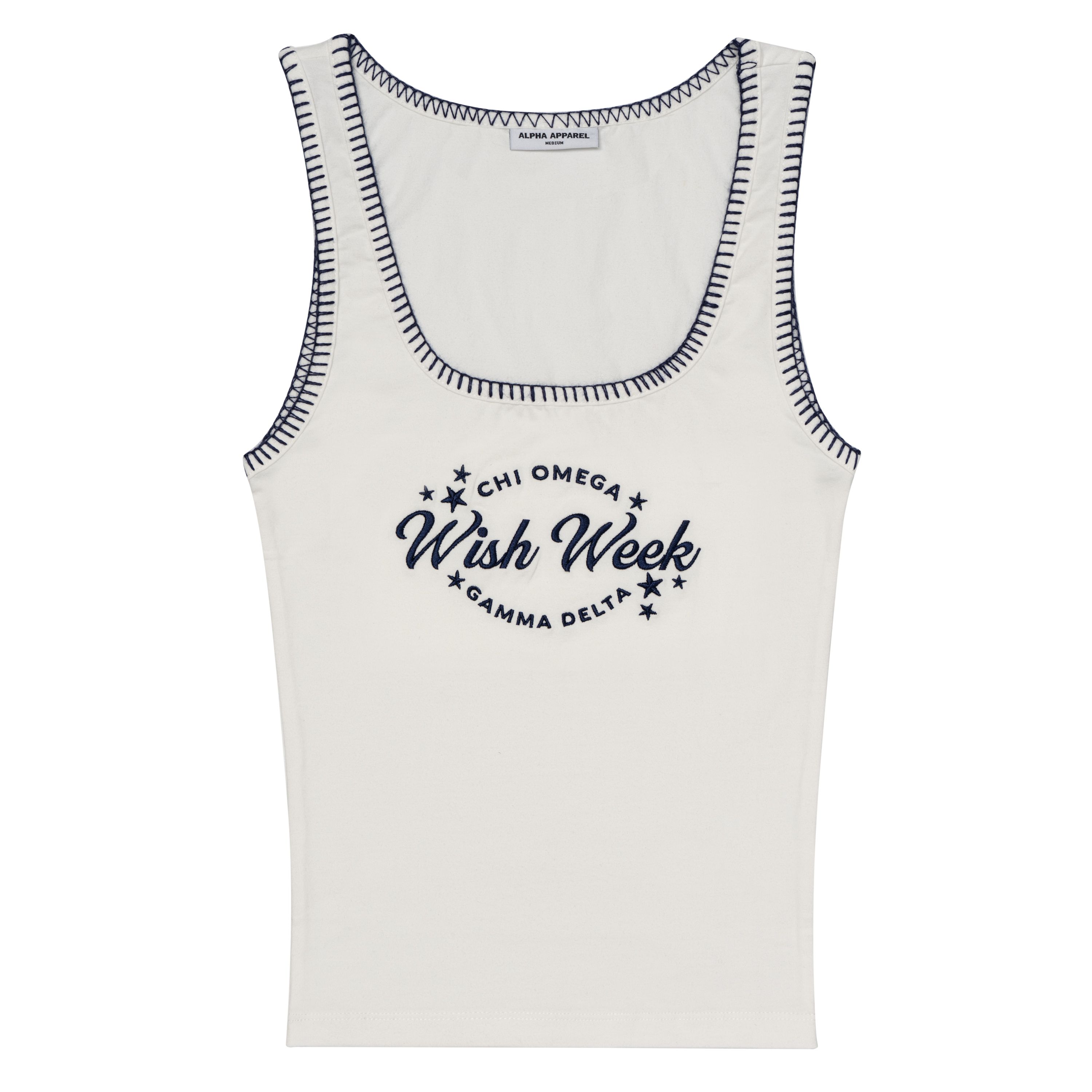 Square Neck Tank Top product shot 12